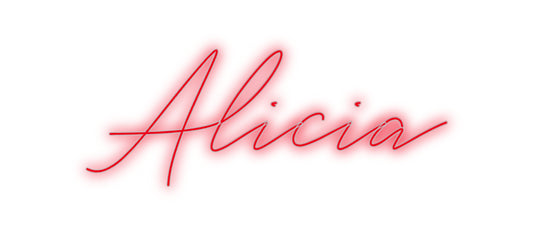 Custom Neon: Alicia