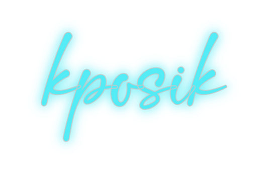 Custom Neon: kposik