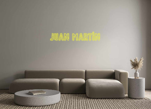 Custom Neon: Juan Martín