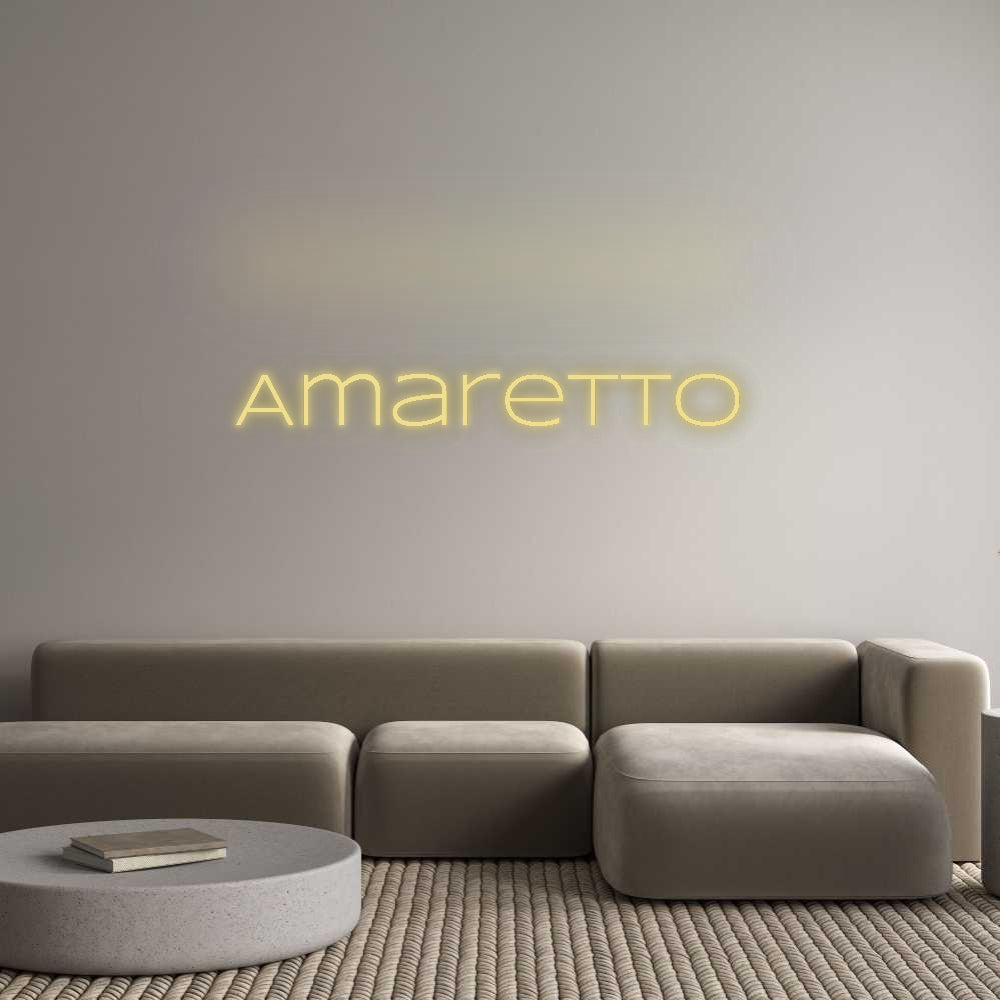 Custom Neon: Amaretto