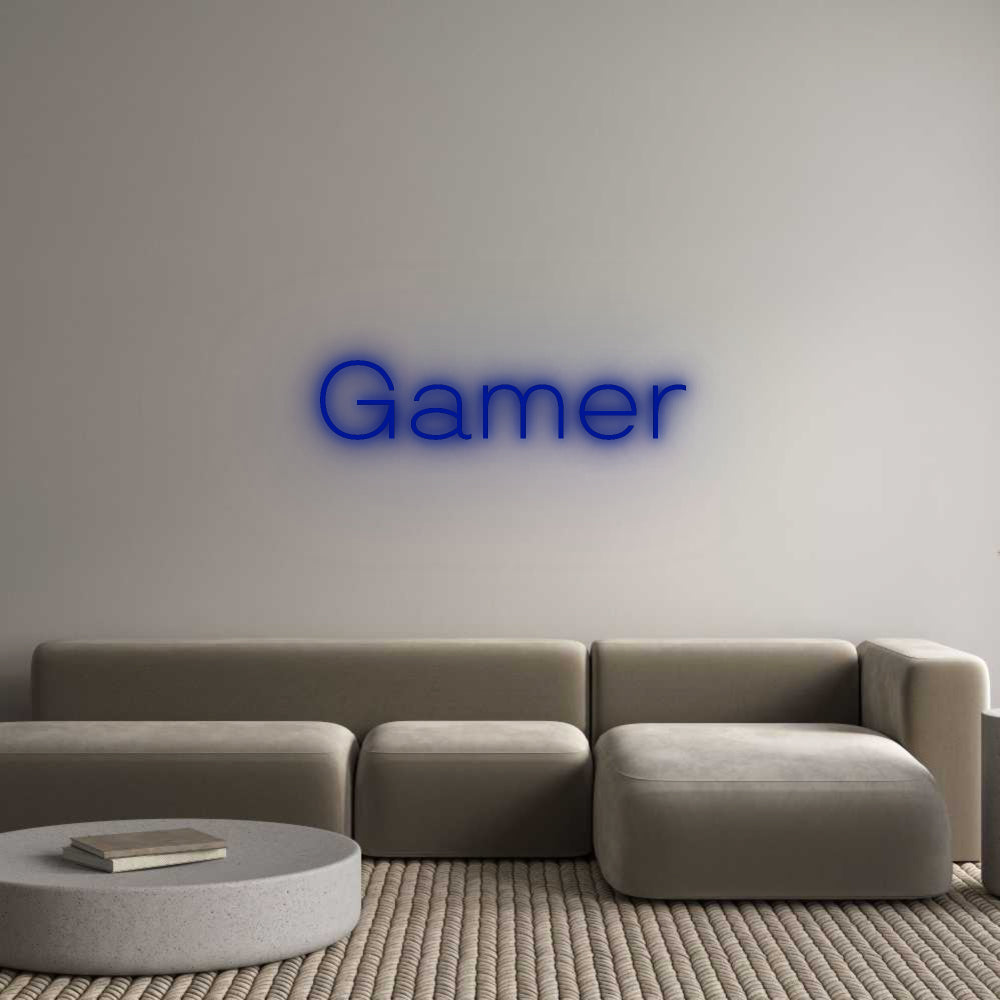 Custom Neon: Gamer