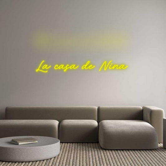 Custom Neon: La casa de Nina