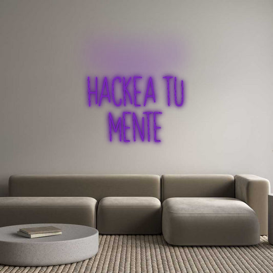 Custom Neon: Hackea tu
Me...