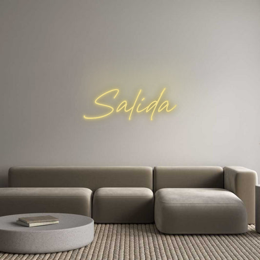 Custom Neon: Salida