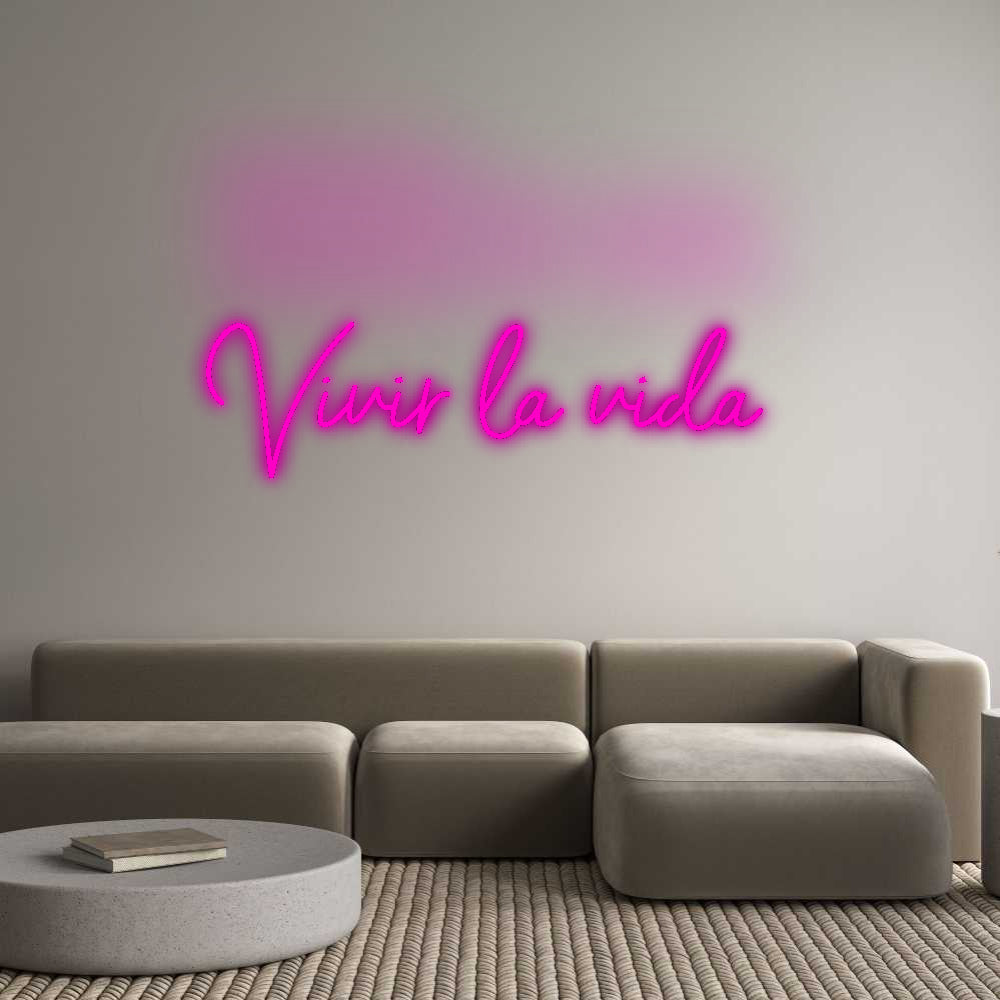 Custom Neon: Vivir la vida