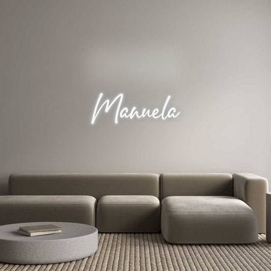 Custom Neon: Manuela