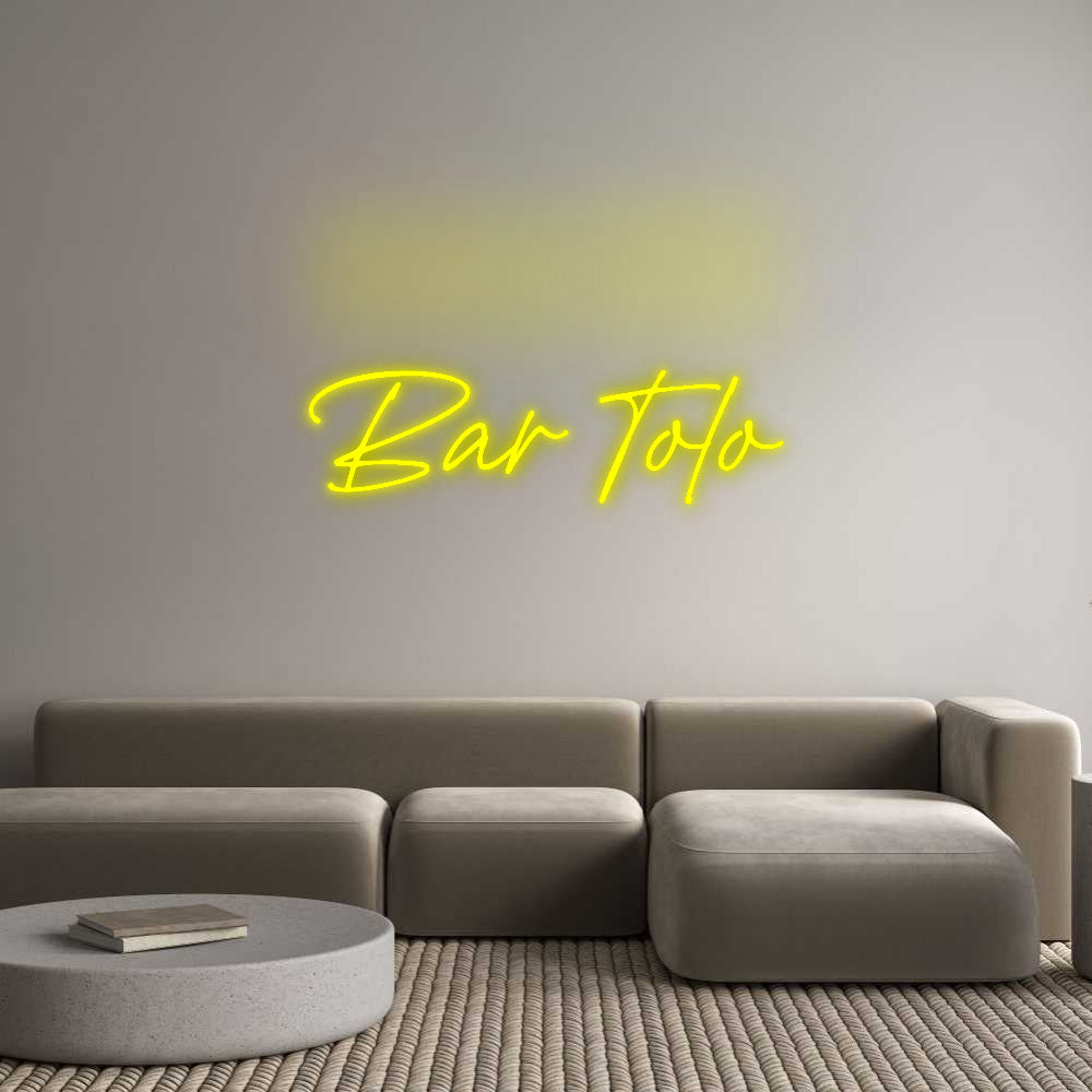 Custom Neon: Bar Tolo