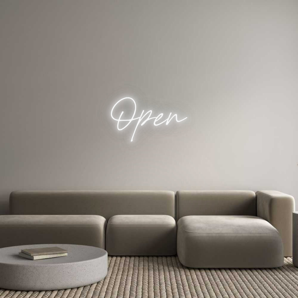 Custom Neon: Open