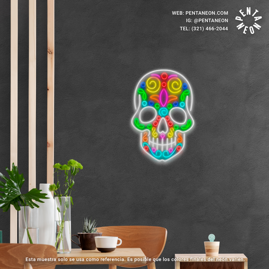 Neón LED Día de muertos