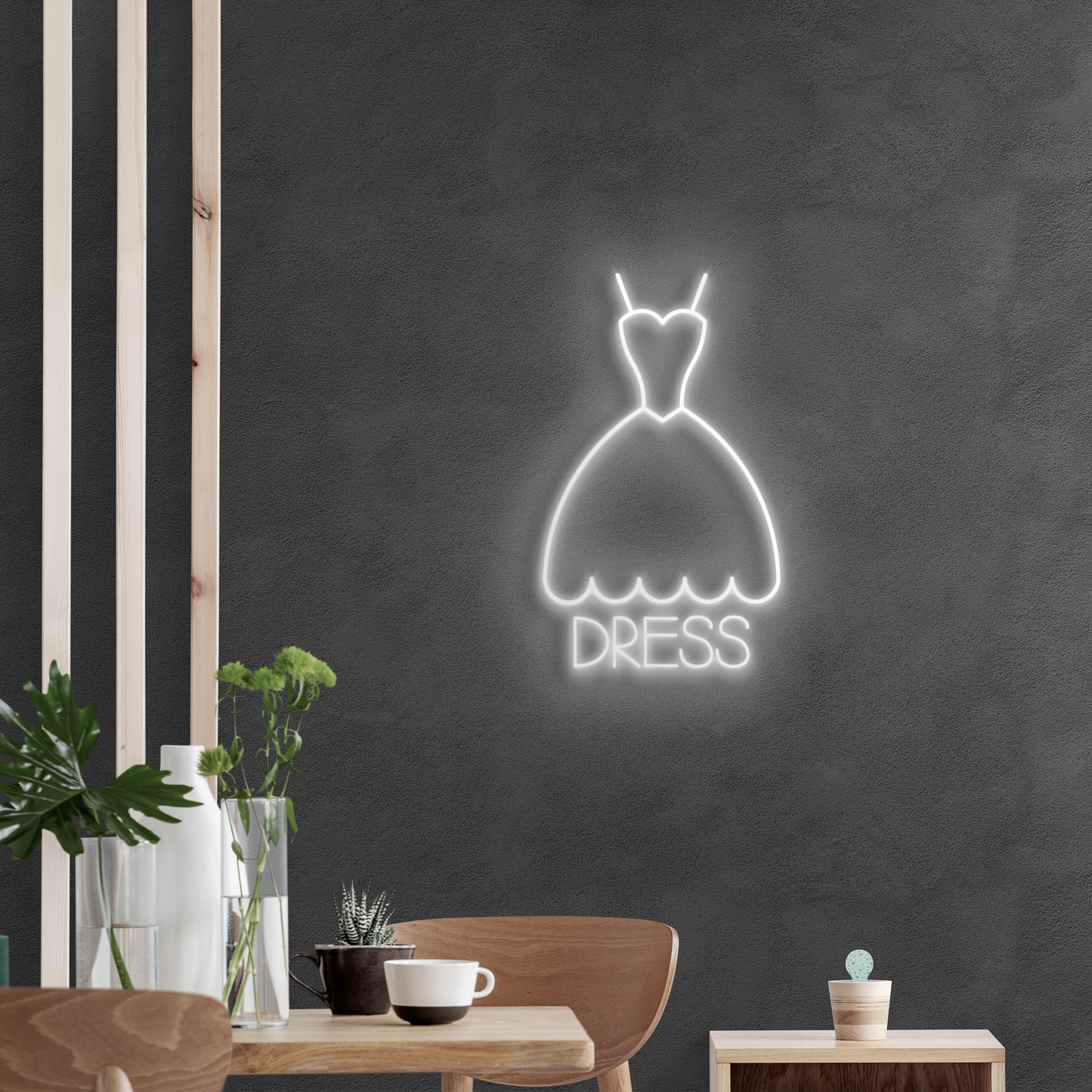 Neón LED Soft dress