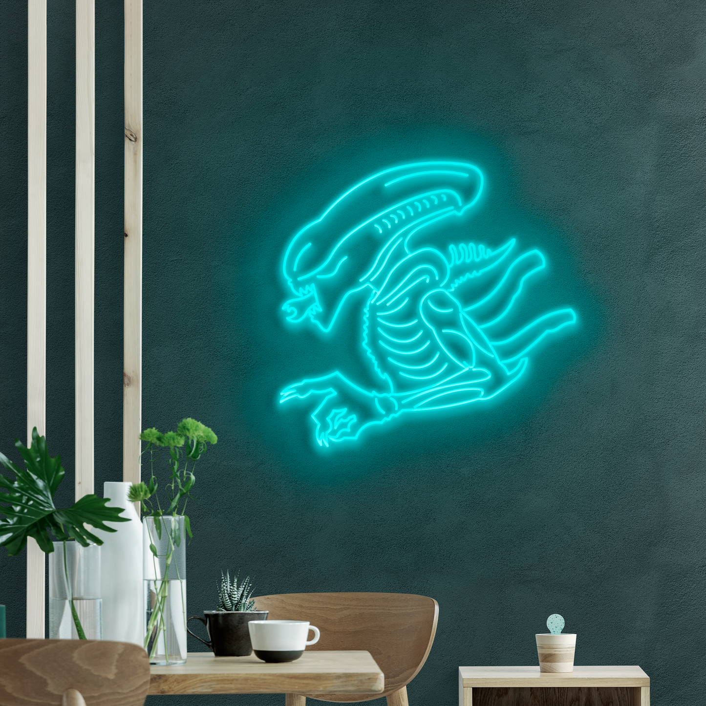 Neón LED Xenomorph