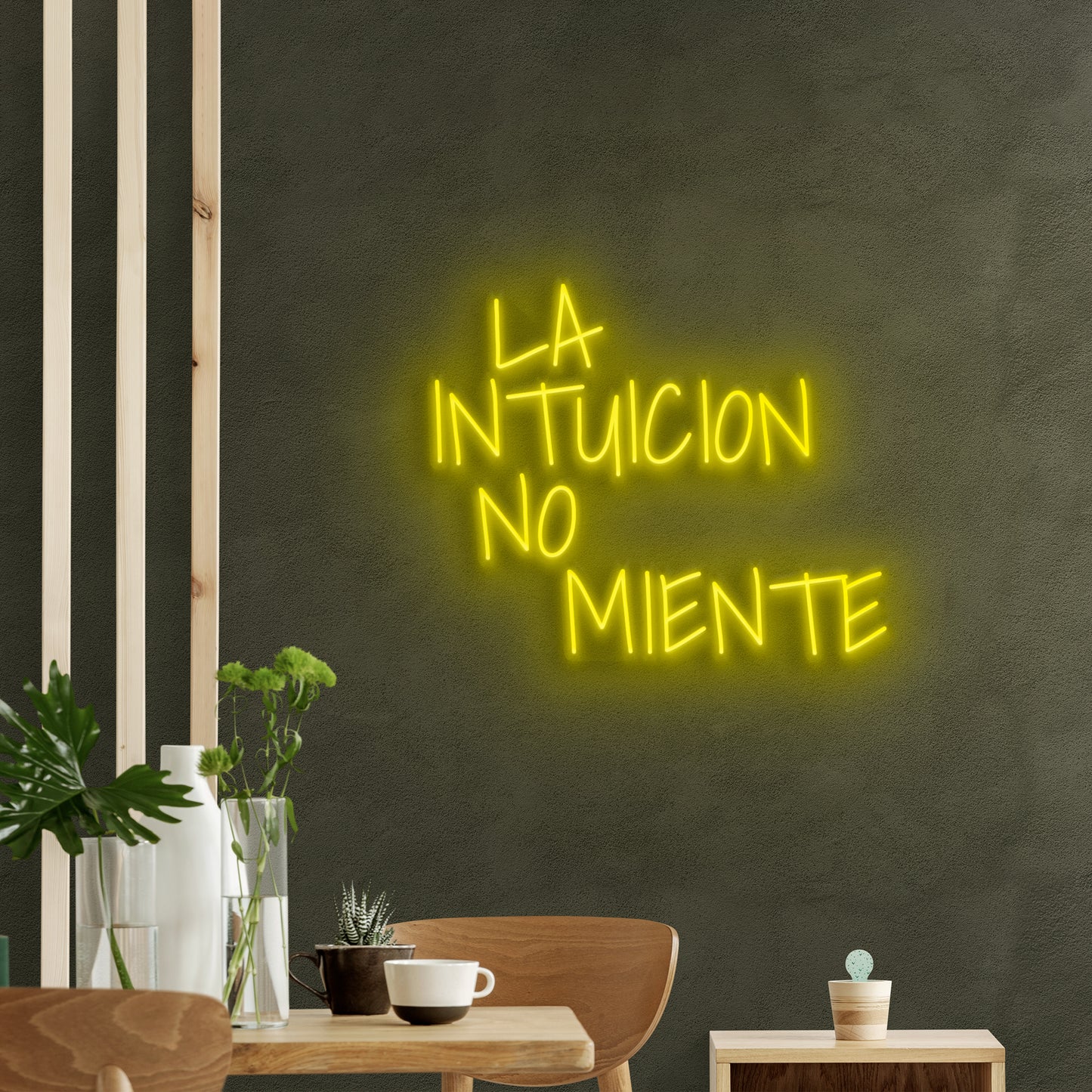 Neón LED de Intuición