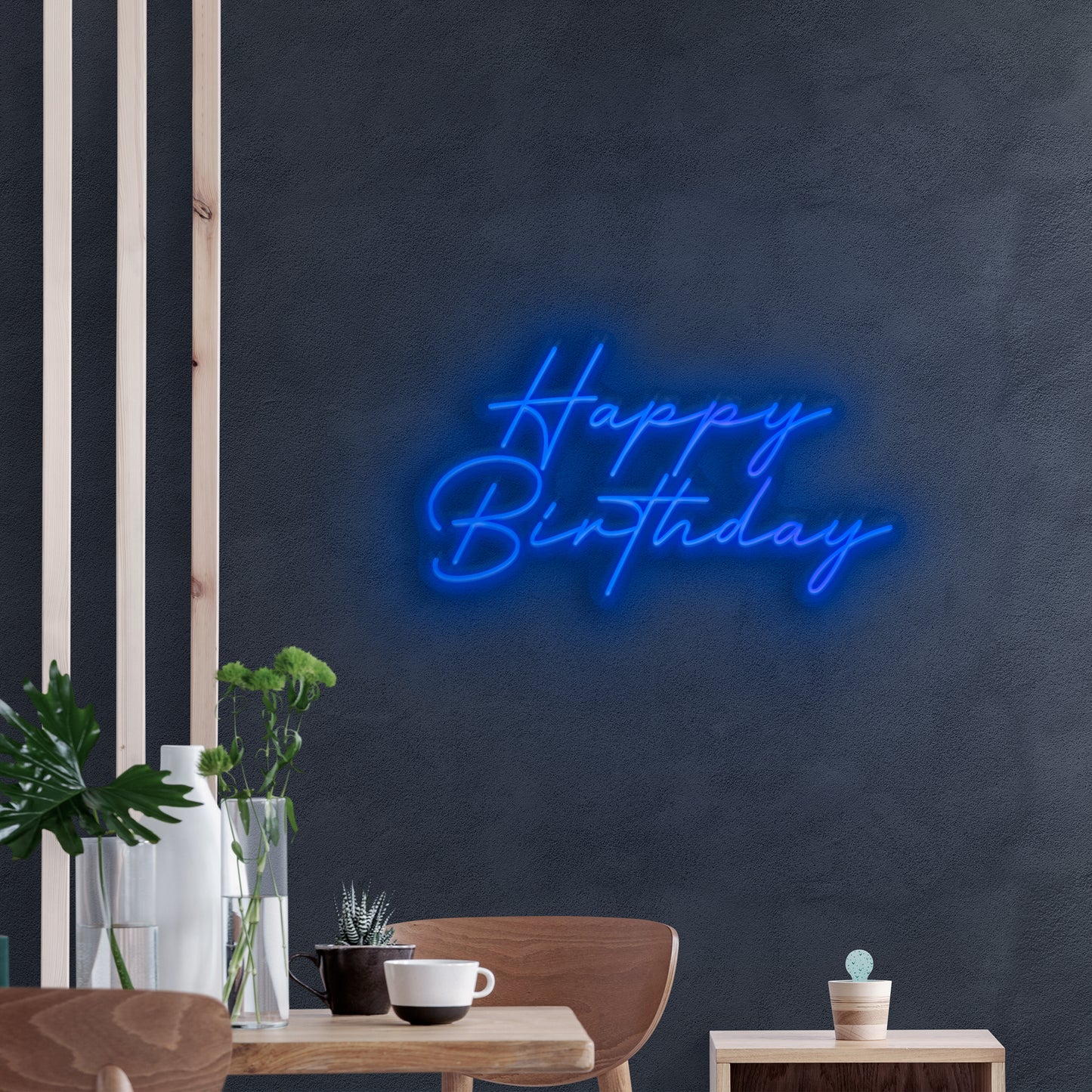 Neón LED de Happy Birthday