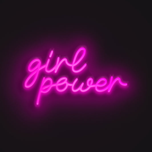 Neón LED de Girl Power