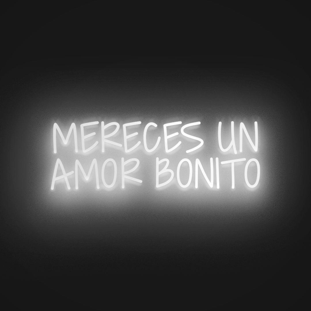 Neón LED de Amor Bonito