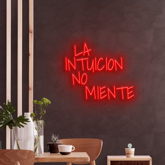 Neón LED de Intuición