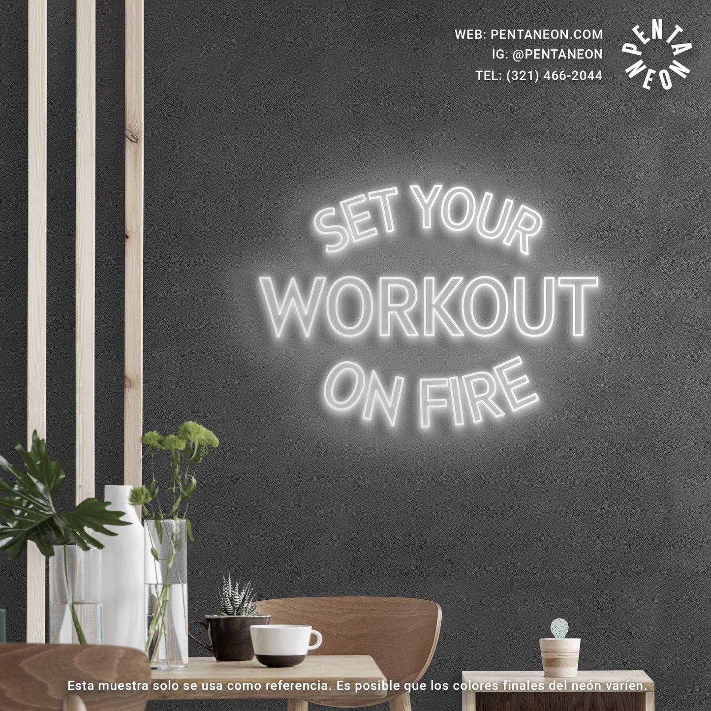 SET YOUR WORKOUT ON FIRE