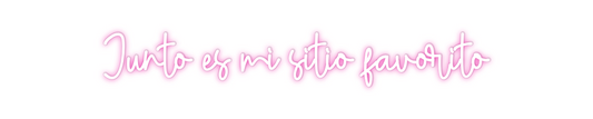 Custom Neon: Junto es mi s...