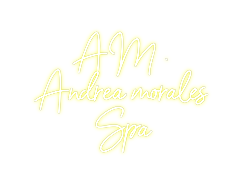 Custom Neon: AM .
Andrea m...