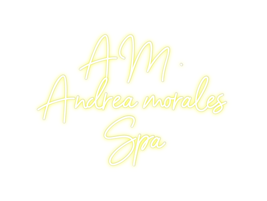 Custom Neon: AM .
Andrea m...