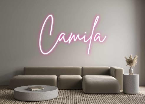 Custom Neon: Camila