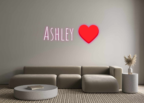 Custom Neon: Ashley ♥️