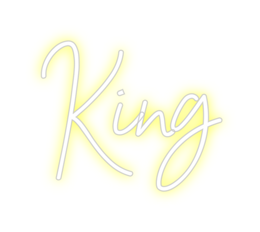 Custom Neon: King