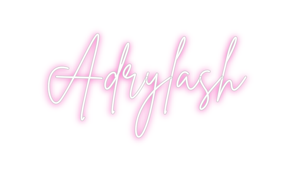 Custom Neon: Adrylash