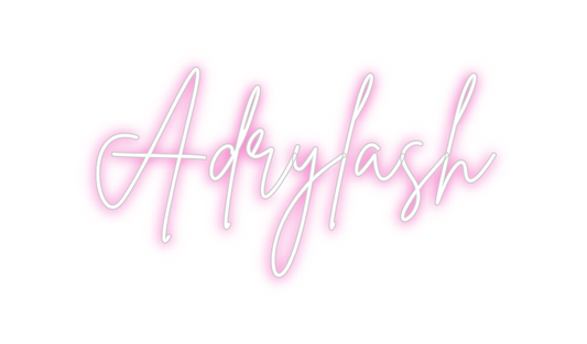 Custom Neon: Adrylash