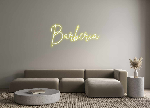 Custom Neon: Barbería