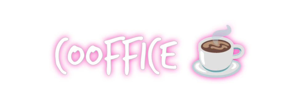 Custom Neon: Cooffice ☕