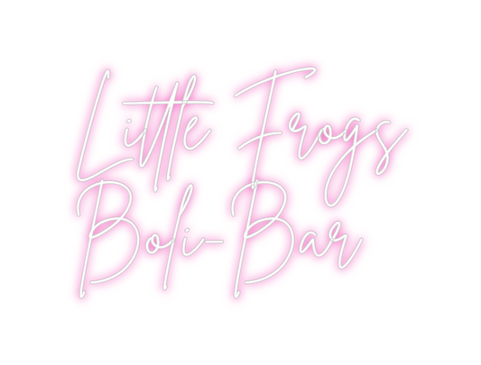 Custom Neon: Little Frogs ...