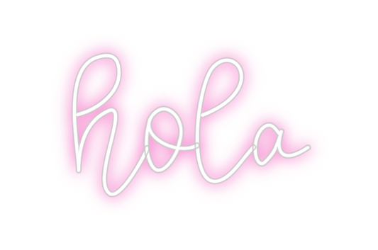 Custom Neon: hola