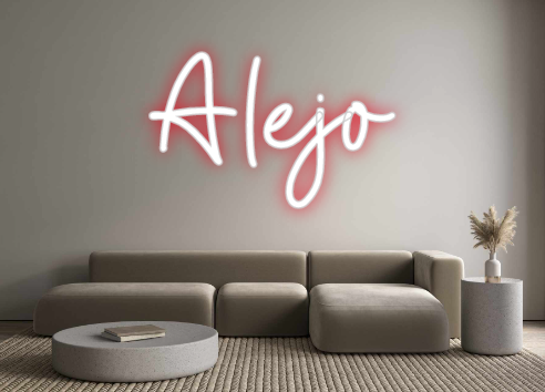 Custom Neon: Alejo