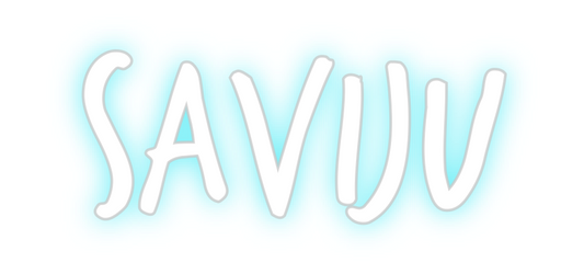 Custom Neon:  Saviju