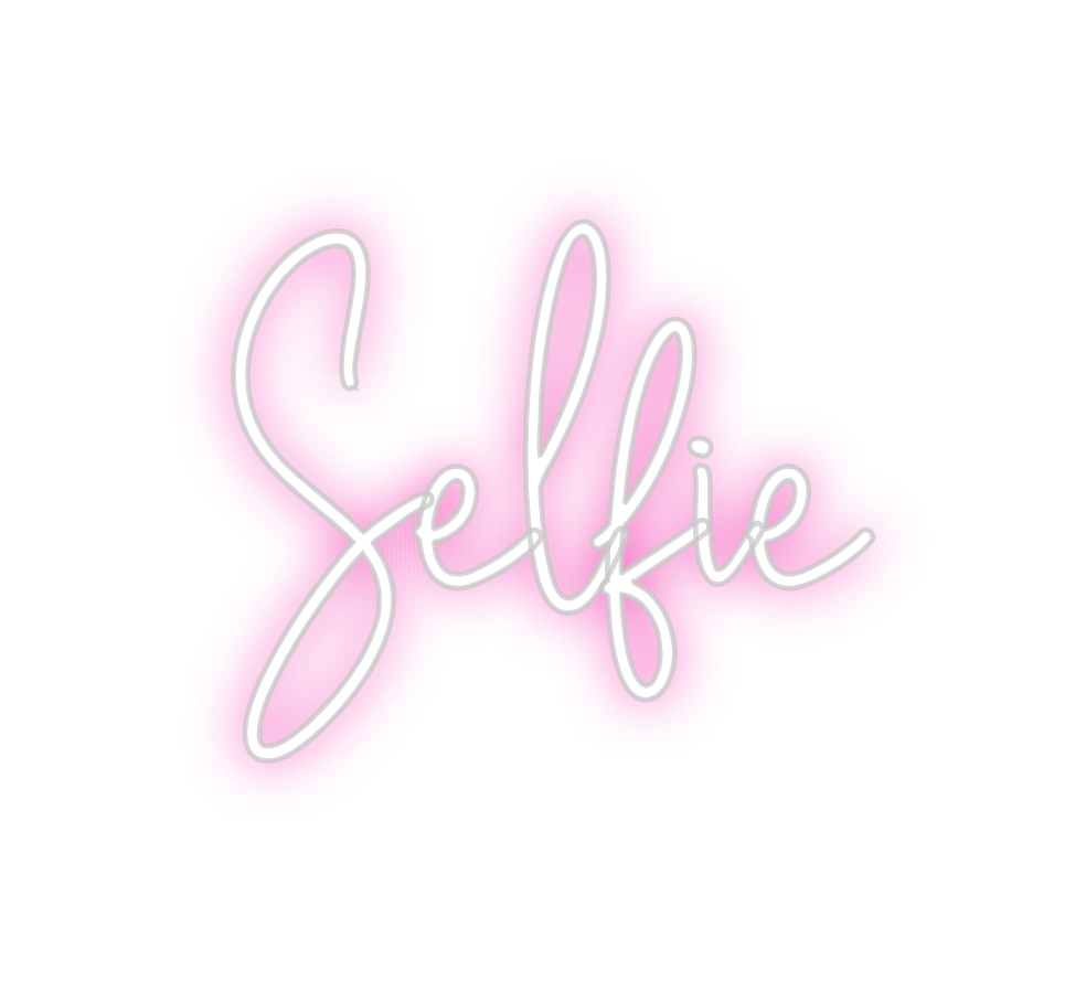 Custom Neon: Selfie