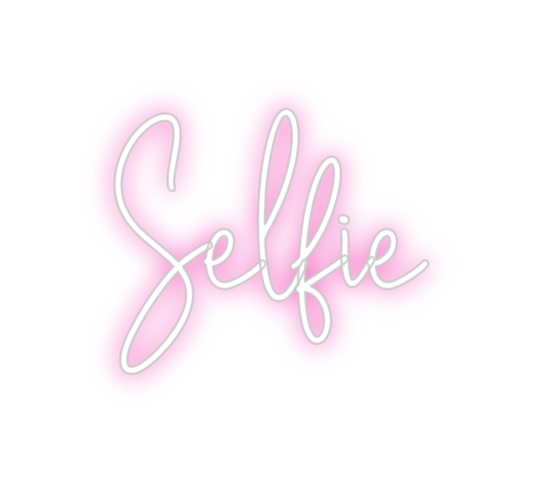 Custom Neon: Selfie