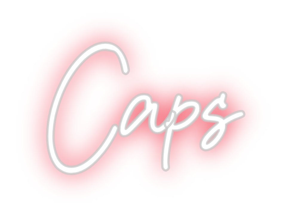 Custom Neon: Caps